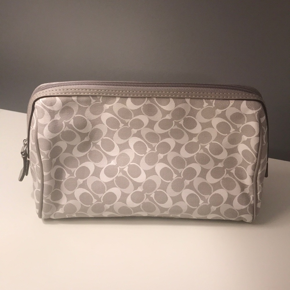 Coach Signature Cosmetic Bag